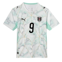 Camiseta Austria Marcel Sabitzer #9 Segunda Equipación Replica Mundial 2026 mangas cortas